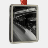 Onder het Hood Metalen Ornament (Rechts)