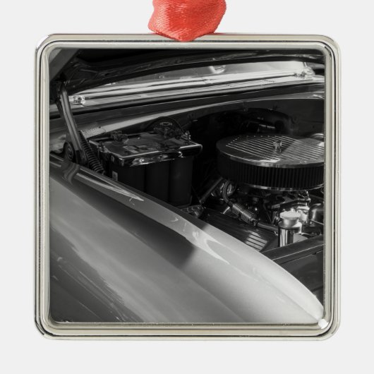 Onder het Hood Metalen Ornament (Voorkant)