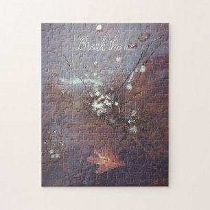 Onder het ijs legpuzzel