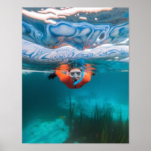 Onder het ijs poster (Voorkant)