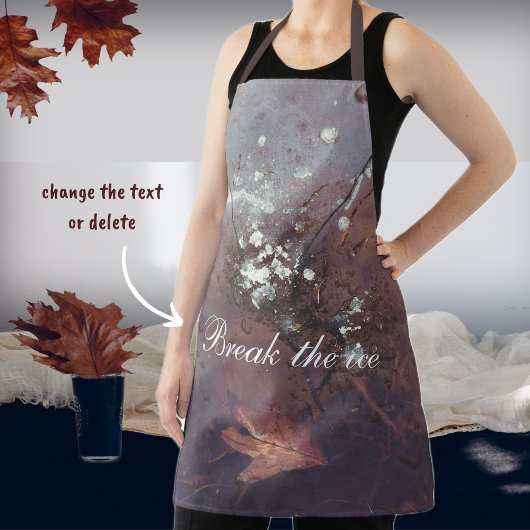 Onder het ijs schort