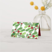 Onder het kersthuwelijk.. plaatskaartje (Achterkant)