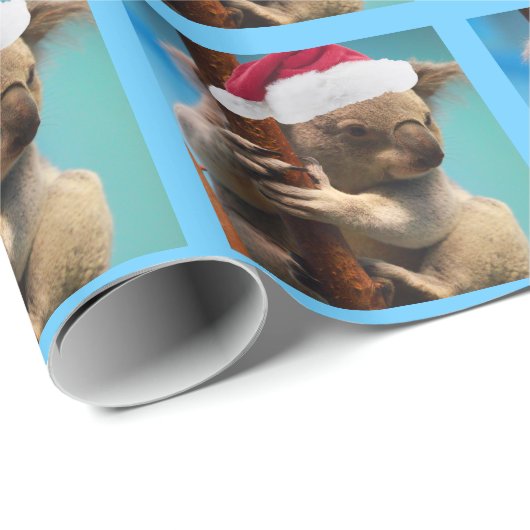 Onder het kerstPet Koala Cadeaupapier (Rol Hoek)