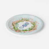 Onder het Lijst Shell van het Zee met de Paarden v Papieren Bordje (Gekanteld)