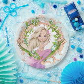 Onder het Lijst van Shell van het Zee met Zeemeerm Papieren Bordje (Feest)