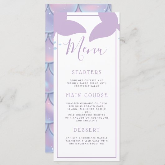 Onder het menu van de Familie van de Partij van de (Voorkant / Achterkant)