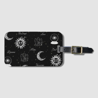 Onder het Moon Celestial Bagagelabel