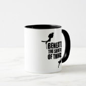 Onder het oppervlak | Duiken citaat Mok (Voorkant rechts)