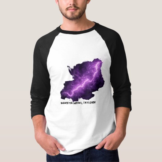 Onder het oppervlak - Storm binnen T-shirt (Voorkant)