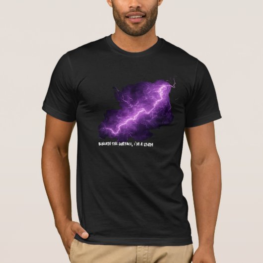 Onder het oppervlak - Storm binnen T-shirt (Voorkant)