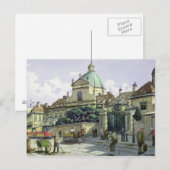 Onder het paleis Belvedere in Wenen Briefkaart (Voorkant / Achterkant)