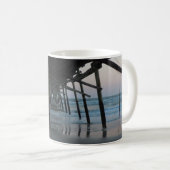 Onder het Pier-Oak-eiland, North Carolina Koffiemok (Voorkant rechts)