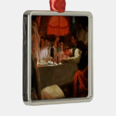 Onder het Rode Licht, c.1910 Metalen Ornament (Rechts)
