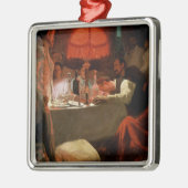 Onder het Rode Licht, c.1910 Metalen Ornament (Links)