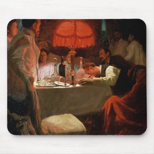 Onder het Rode Licht, c.1910 Muismat (Voorkant)