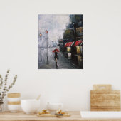 Onder het rode Poster (Keuken)