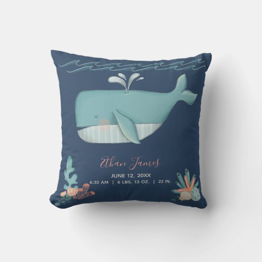 Onder het Sierkussen "Zee walvisvangst" (Voorkant)