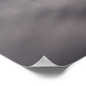 Onder het Storm Cloud Umbrella of Rain Poster (Hoek)