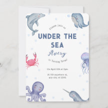 Onder het thema Zee kinderen Birthday Party