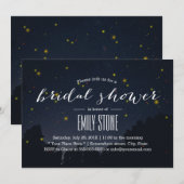 Onder het Vrijgezellenfeest Stars Fireflies Kaart (Voorkant / Achterkant)