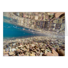 Onder het water bij het McDonald-meer