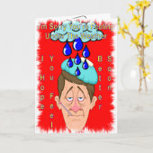 Onder het weer kaart (Gele Bloem)