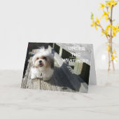 ONDER HET WEER? KAART (Gele Bloem)