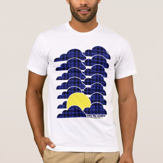 Onder het weezelwit T T-shirt (Voorkant)