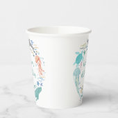 Onder het Zee 1e Verjaardag Papieren Bekers (Links)