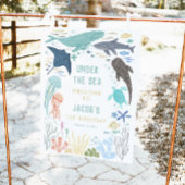 Onder het Zee 1e Verjaardag Welkom Poster