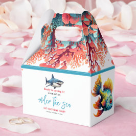 Onder het Zee 1e Verjaardagsfeest Bedankdoosjes