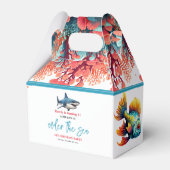 Onder het Zee 1e Verjaardagsfeest Bedankdoosjes (Voorkant Zijde)