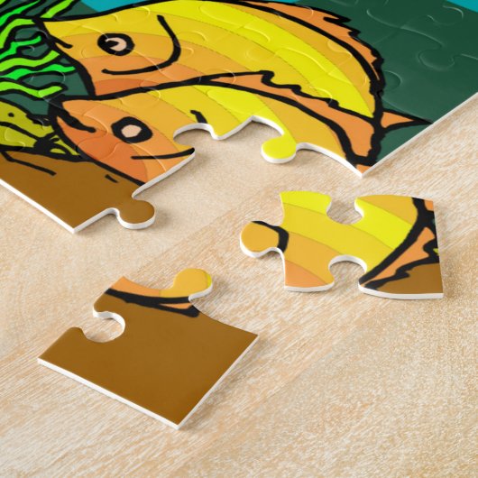 Onder het Zee 252 stuks puzzle, 11 x 14 inch Legpuzzel (Zijkant)