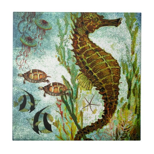 ONDER HET ZEE 2.jpg Tegeltje (Voorkant)