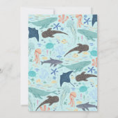 Onder het Zee 2e verjaardag Kaart (Achterkant)