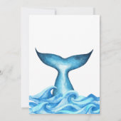 Onder het Zee 5e verjaardagsuitnodiging Kaart (Achterkant)