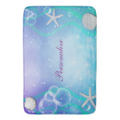 Onder het Zee aangepast, Magische Fantasy Badmat (Voorkant Verticaal)