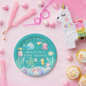 Onder het Zee Adventure Baby shower Papieren Bordje (Feest)