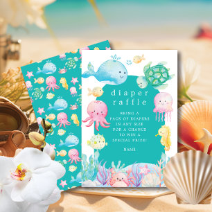 Onder het Zee Adventure Diaper Raffle Kaart