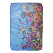 Onder het Zee Art Badmat (Voorkant Verticaal)