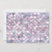 Onder het Zee Baby animals Baby shower Kaart (Achterkant)