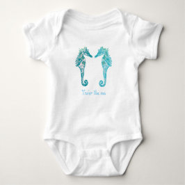 Onder het Zee Baby Jersey Bodysuit, White Romper