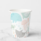 Onder het Zee Baby Papieren Bekers (Voorkant)