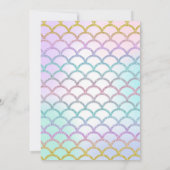 Onder het Zee Baby shower Bingo Card Game Kaart (Achterkant)