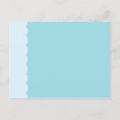 Onder het Zee Baby shower Bingo Game Kaart (Achterkant)