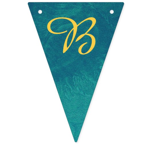 Onder het Zee Baby shower Bunting Flags Vlaggetjes (Tweede vlag)