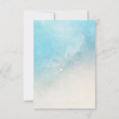 Onder het Zee Baby shower Dankjewel Kaarten (Achterkant)