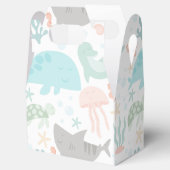 Onder het Zee Baby shower Favor Box Bedankdoosjes (Geopend)