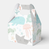 Onder het Zee Baby shower Favor Box Bedankdoosjes (Voorkant Zijde)