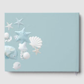 Onder het Zee Baby shower gastenboek (Achterkant)